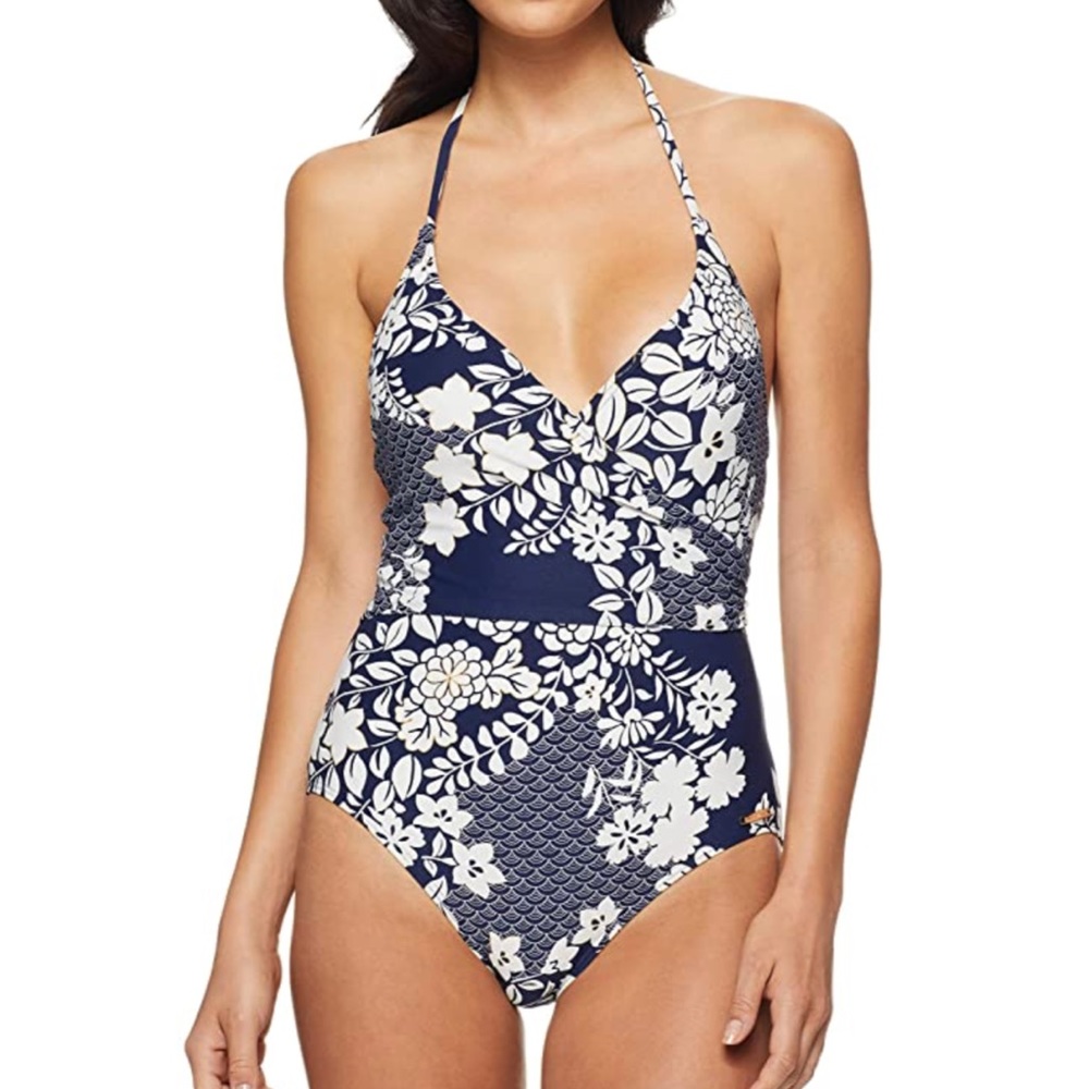 Vince Camuto Navy Bathing Suit